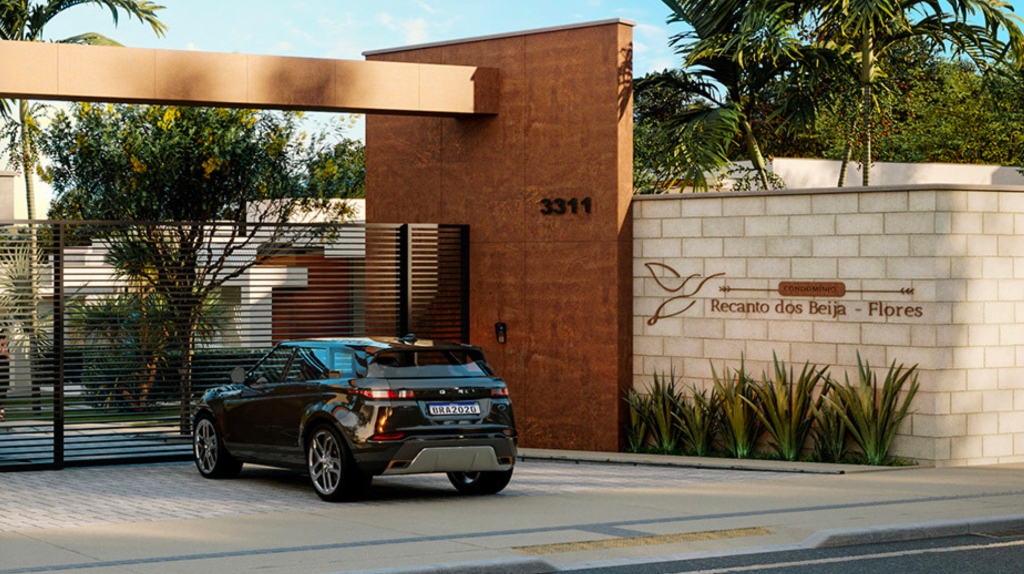 Entrada do Condomínio