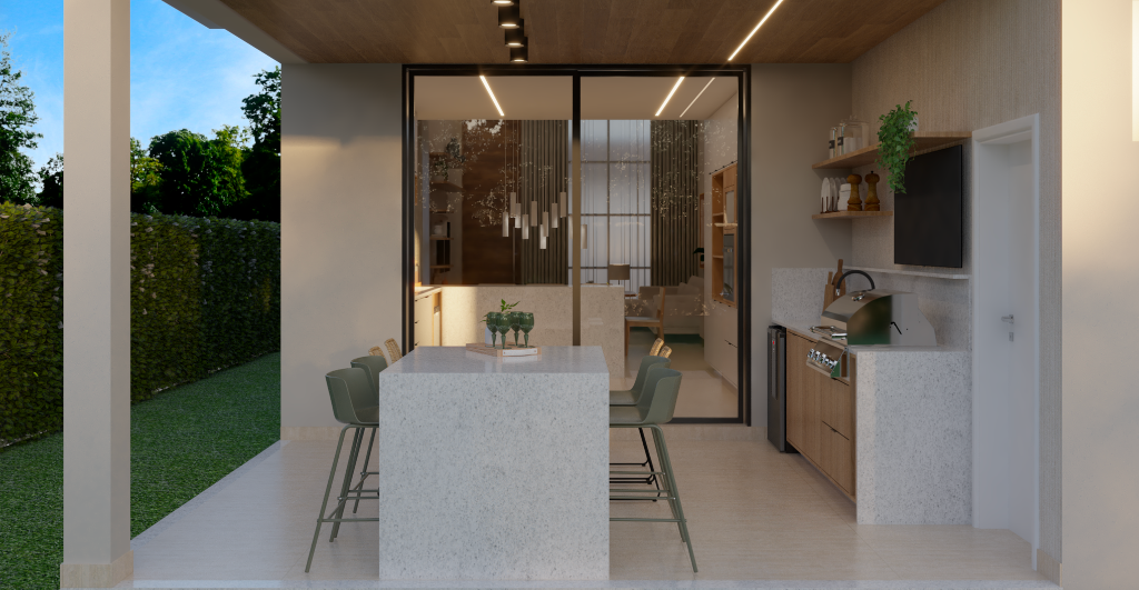 Espaço Gourmet Externo